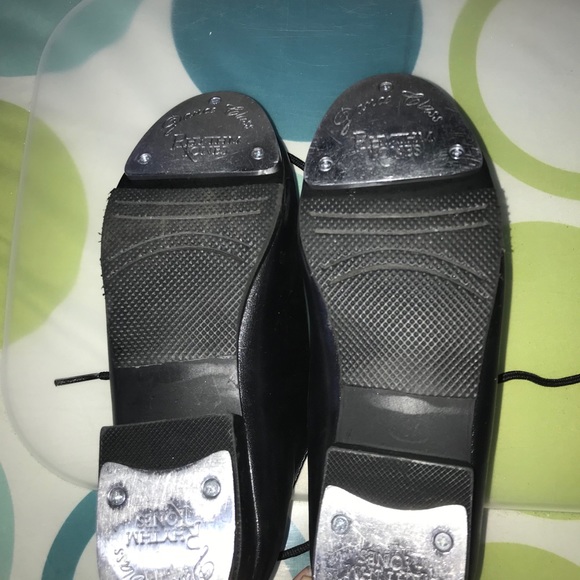 SOLD!!! Rhythm tones tap shoes size 3 1/2 kids - Picture 4 of 6